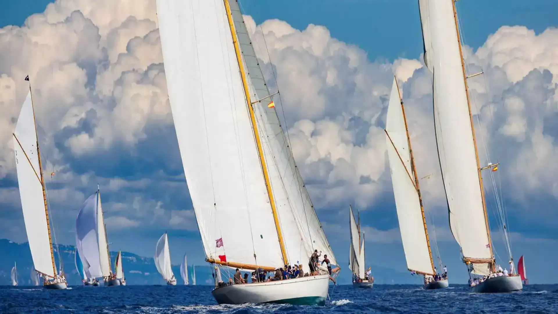 Regata Puig Vela Classica : le spectacle du musée des bateaux à Barcelone