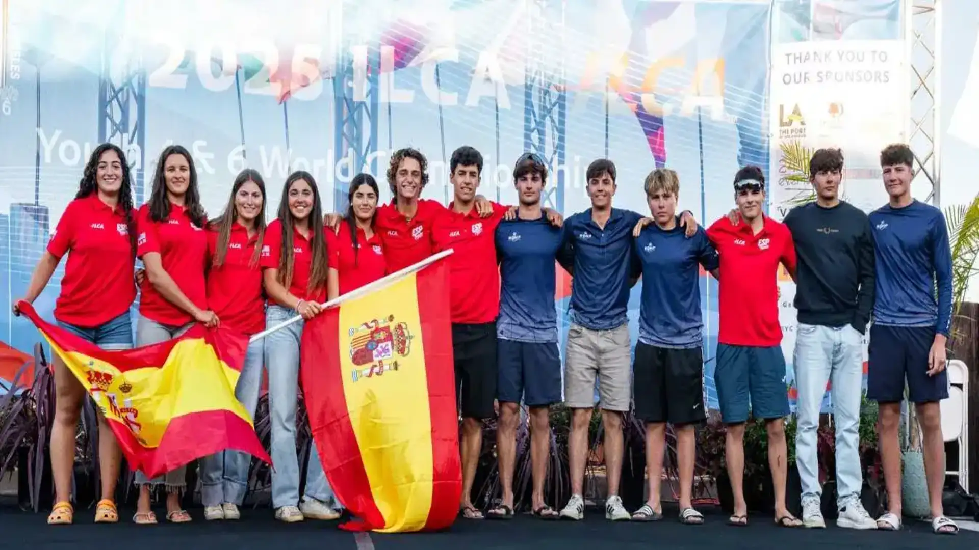 Trois Espagnols dans le top dix du World Youth Ilca6 tenu à Los Angeles