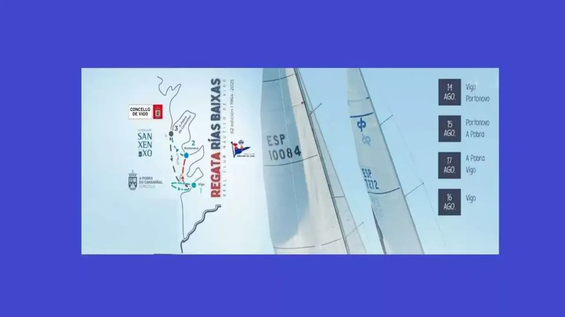 62 Rías Baixas Regata: la grande nouveauté s'appelle le Club nautique de Portonovo