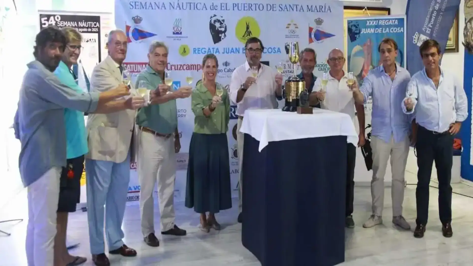 Regata Juan de la Thing et Semaine nautique d'El Puerto de Santa María en vue