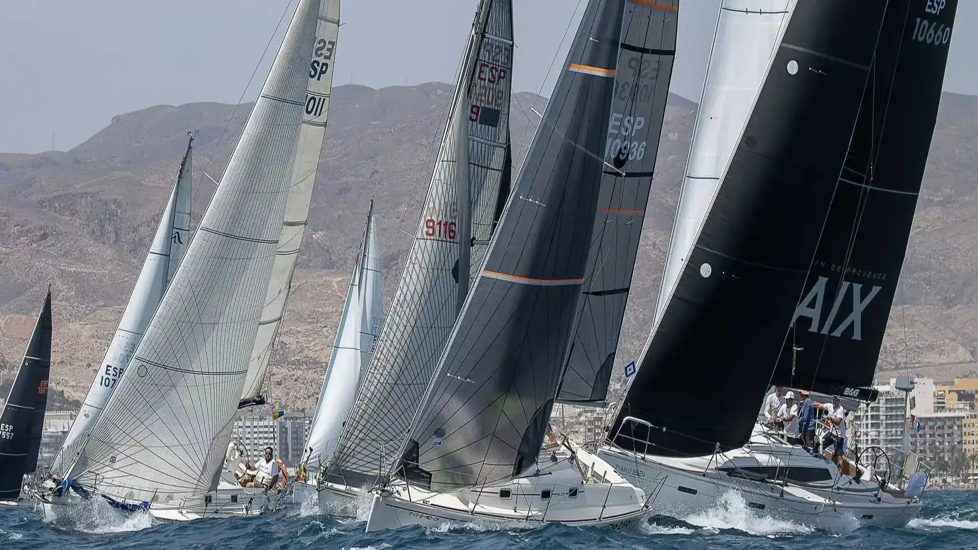 Route de l'Almería Coral, Prix du Monde Kitesurf, Coupe d'Espagne Vaurien à Arousa