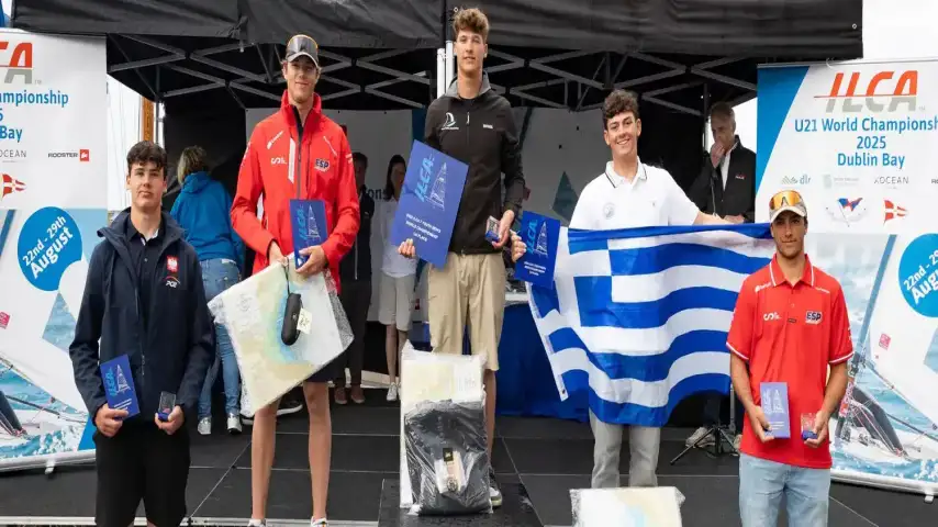 O espanhol Karol Krupski subcampeão mundial Sub19 de Ilca7