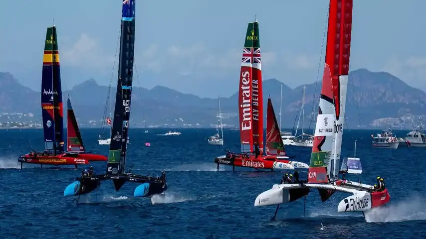 España SailGP tercero en la apertura y con posibilidades de luchar en la final