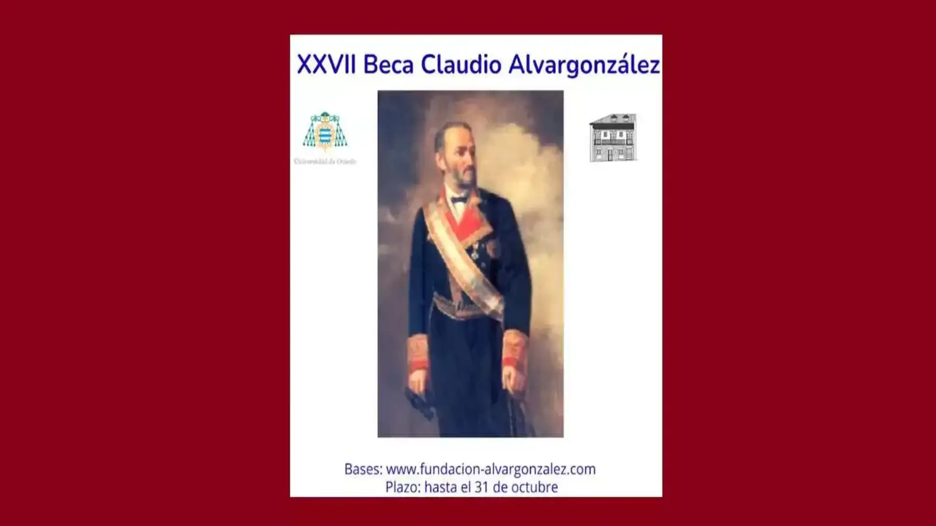 Scholarship for Civil Marina de la Alvargonzalez and the University of Oviedo