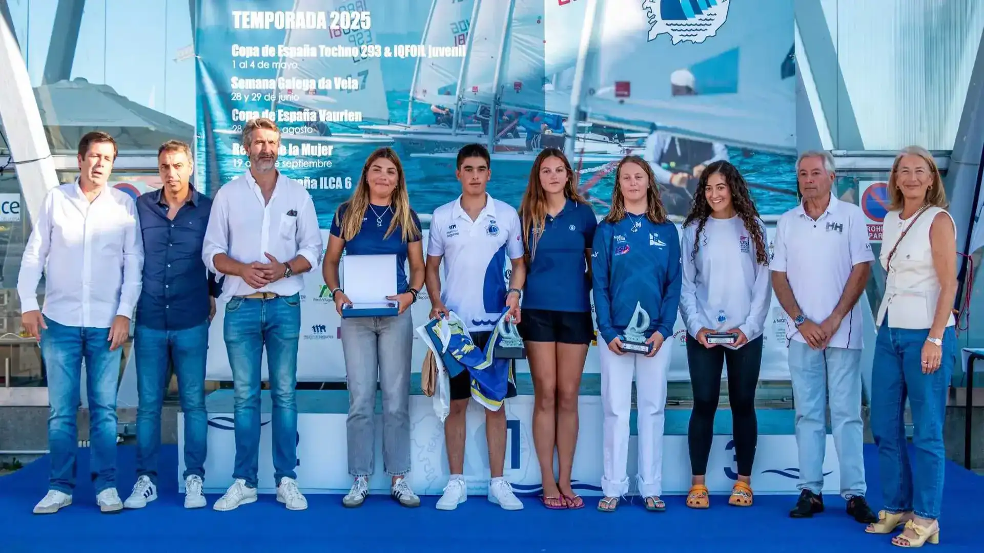 Bruno Iglesias del Náutico de Riveira winner of the Spanish Cup Ilca6