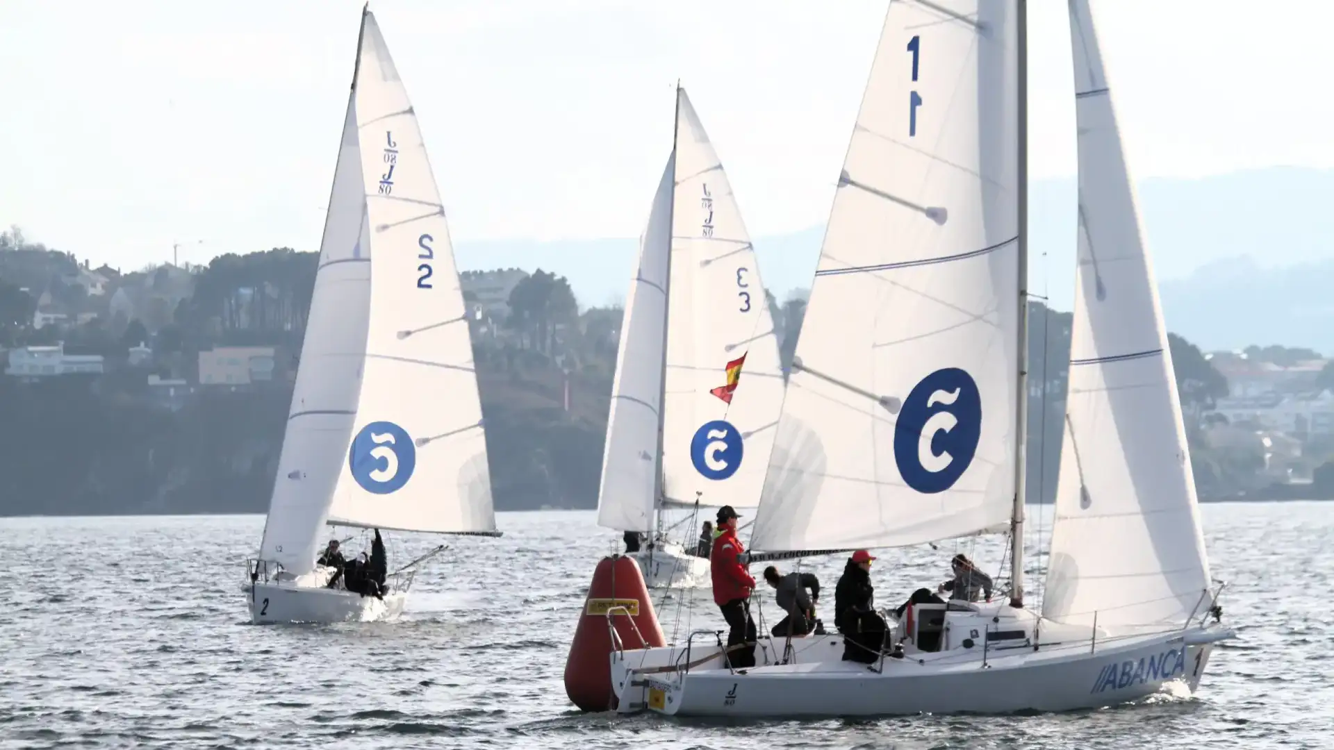 The Nautical Festival begins with the Cidade da Coruña women's sailing