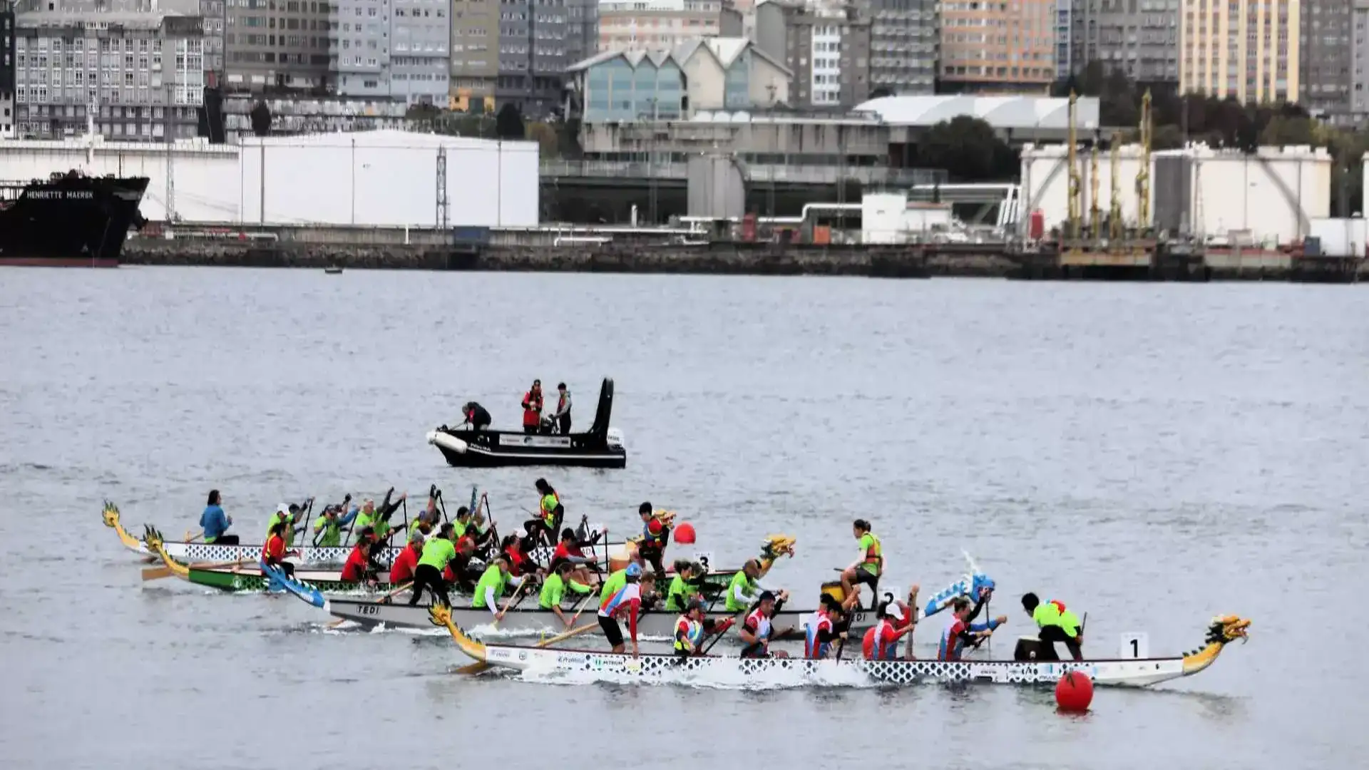 Cidade da Coruña de Piragüismo: Rías Baixas Boiro absolute winner