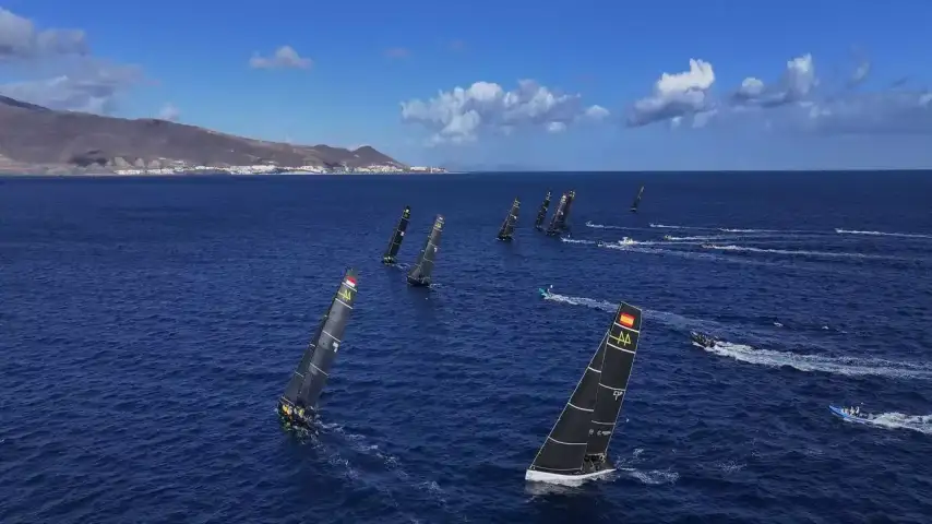 The Lanzarote Calero Sailing Team closes the season at the 44Cup Marina Jandia