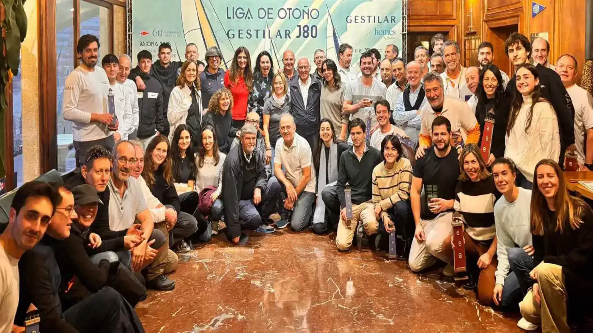 Der J80 Okofen von Javier Gandara, Gewinner der Gestilar Fall League