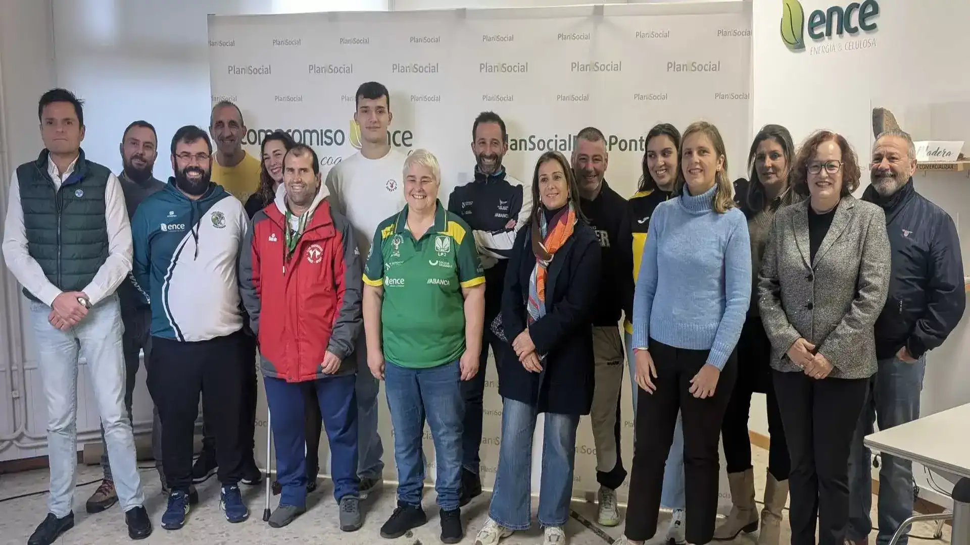 La Maritime de Vigo est élevée avec l'élite Piragüism au Plan Social ENCE