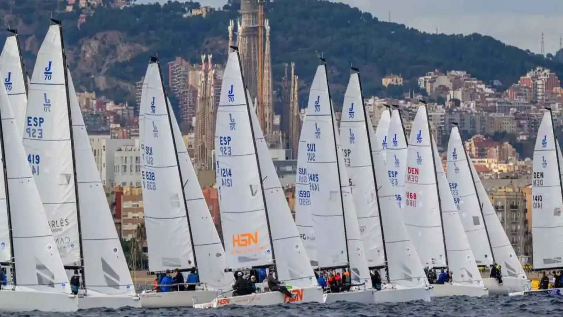5º Acto en Barcelona con HSN líder provisional de las Winter Series de J70