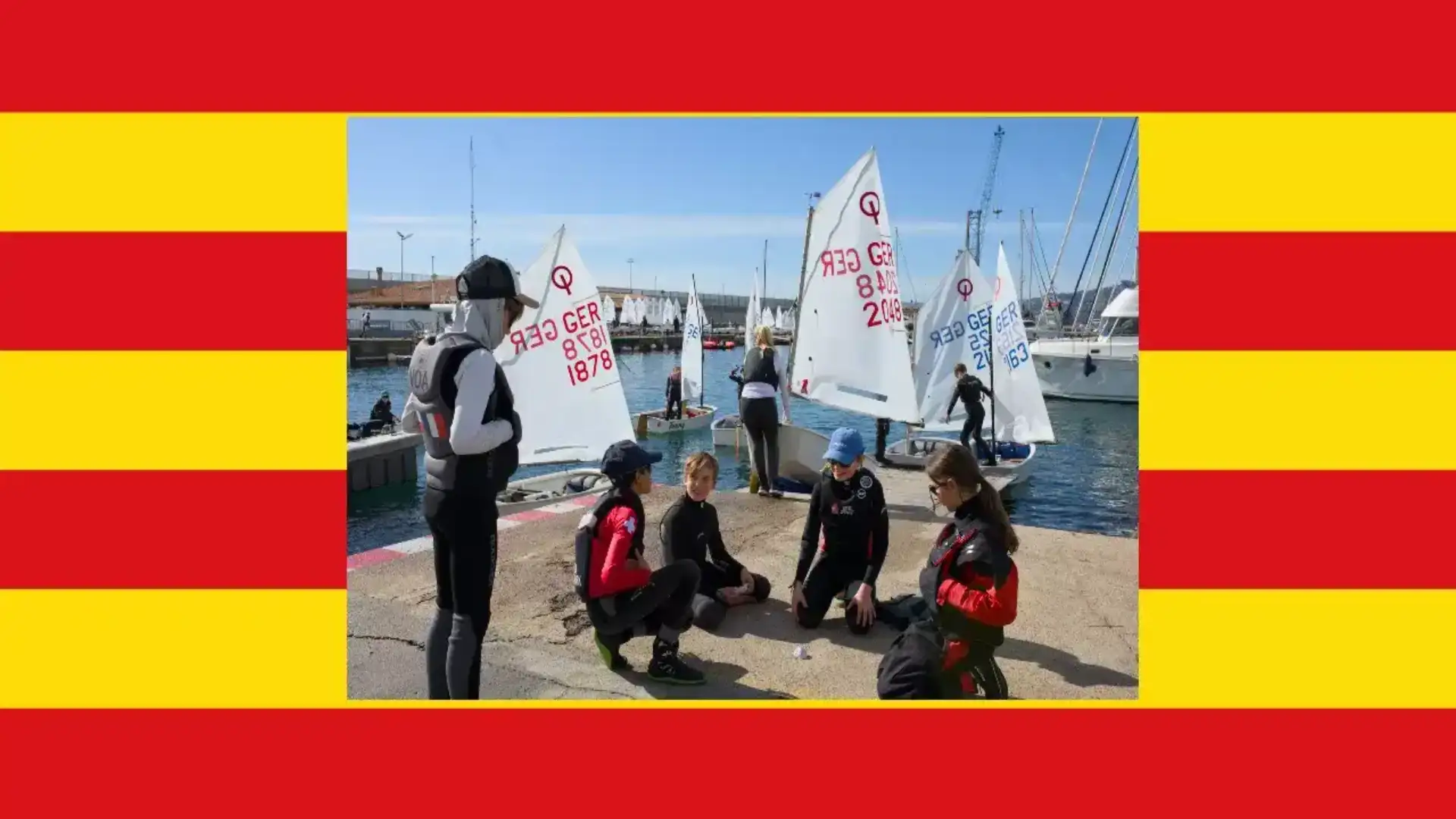 Palamós International Optimist Trophy-20 Nationen Cup, eine Bühne