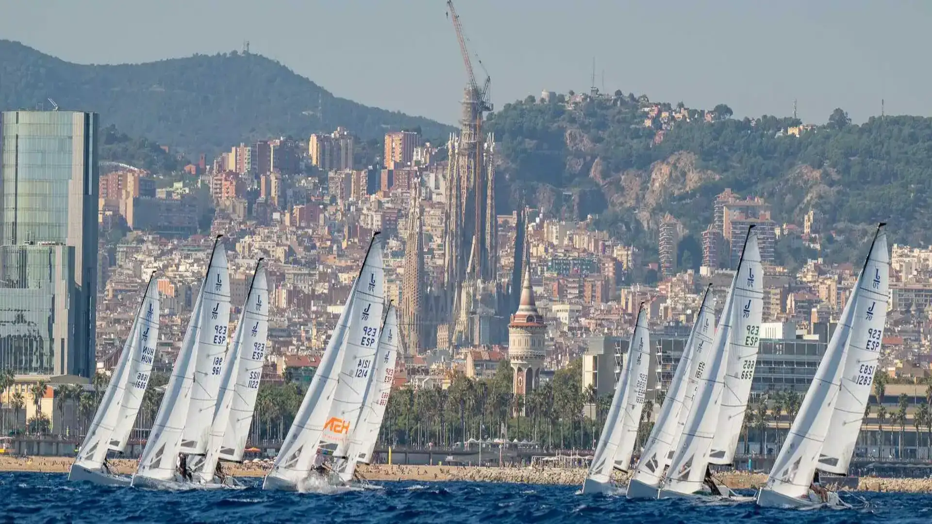 Penultimate acte de la Barcelona Winter Series le J70 pour battre HSN Sailing Team