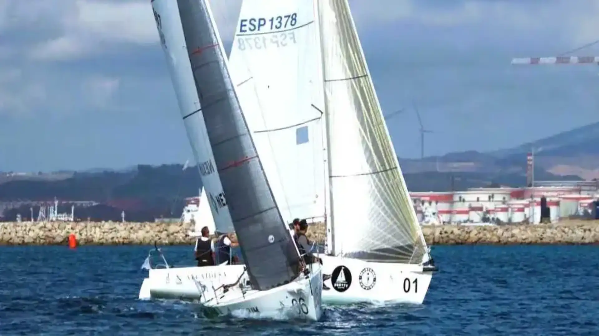 Ce week-end andalou de J80 dans les eaux de La Línea