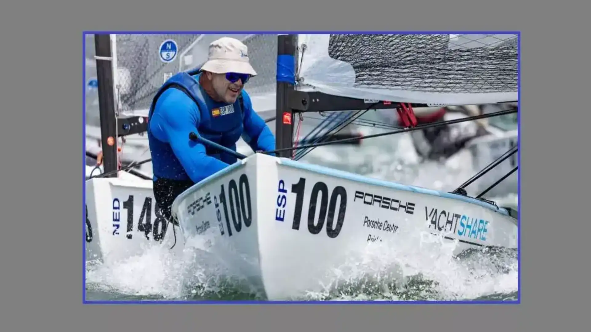 Maître du monde Finn : Rafa Trujillo, sous-champion du monde à Brisbane