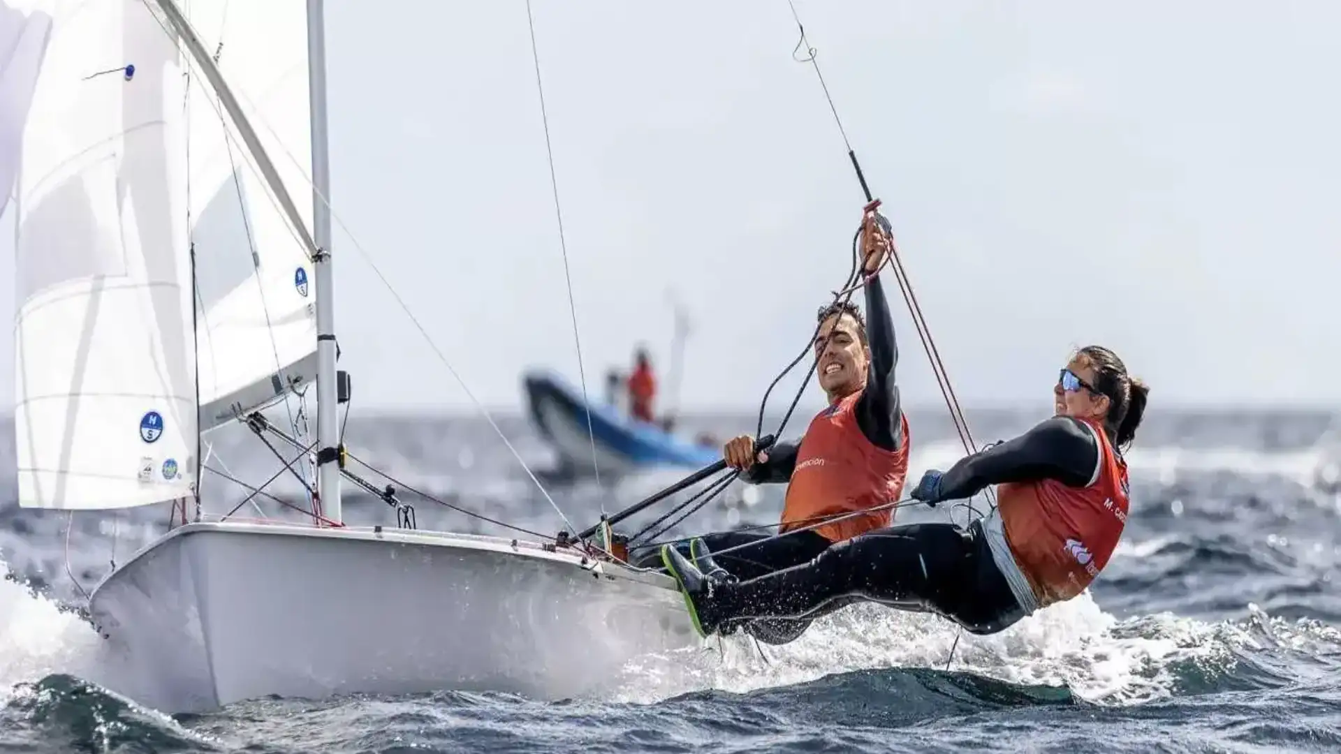 Jordi Xammar- Marta Cardona podio à Vilamoura après le deuxième acte