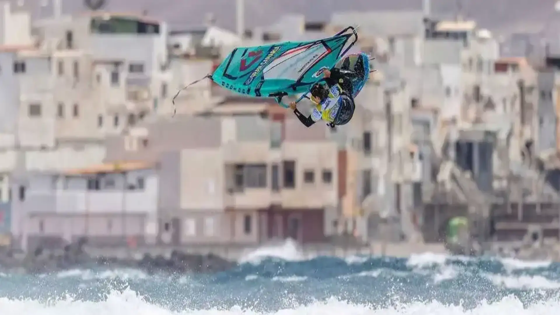 Nun Izquierdo das Paradies der Elite des Windsports