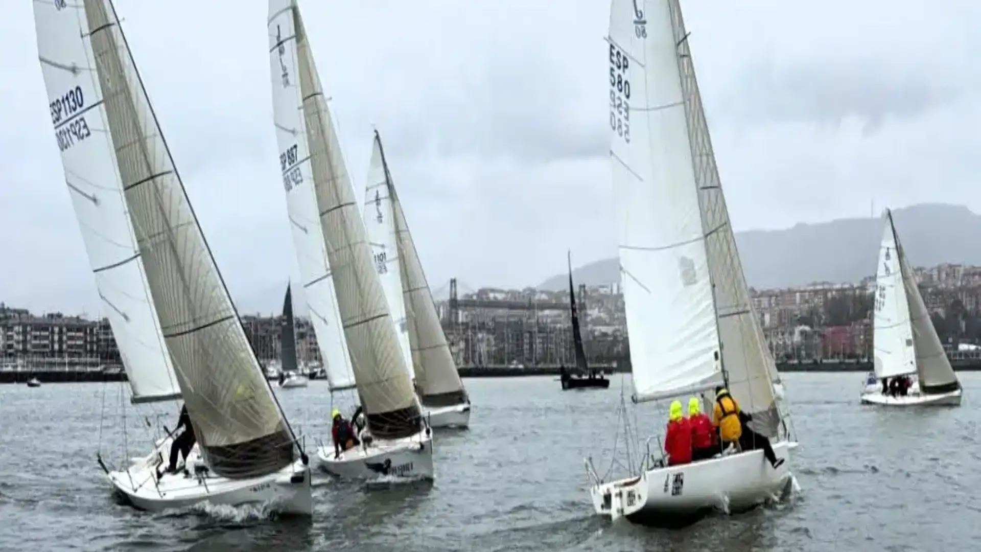 Trophée social à Las Arenas : dirigeants Alpega, Turi, Kohen et Mandovi