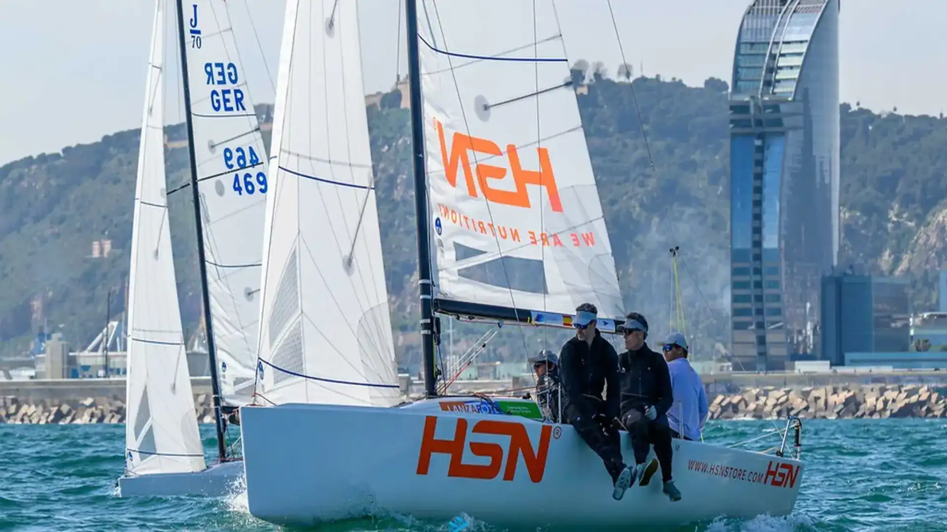 J70 Winter Series HSN Sailing Team vence em Barcelona