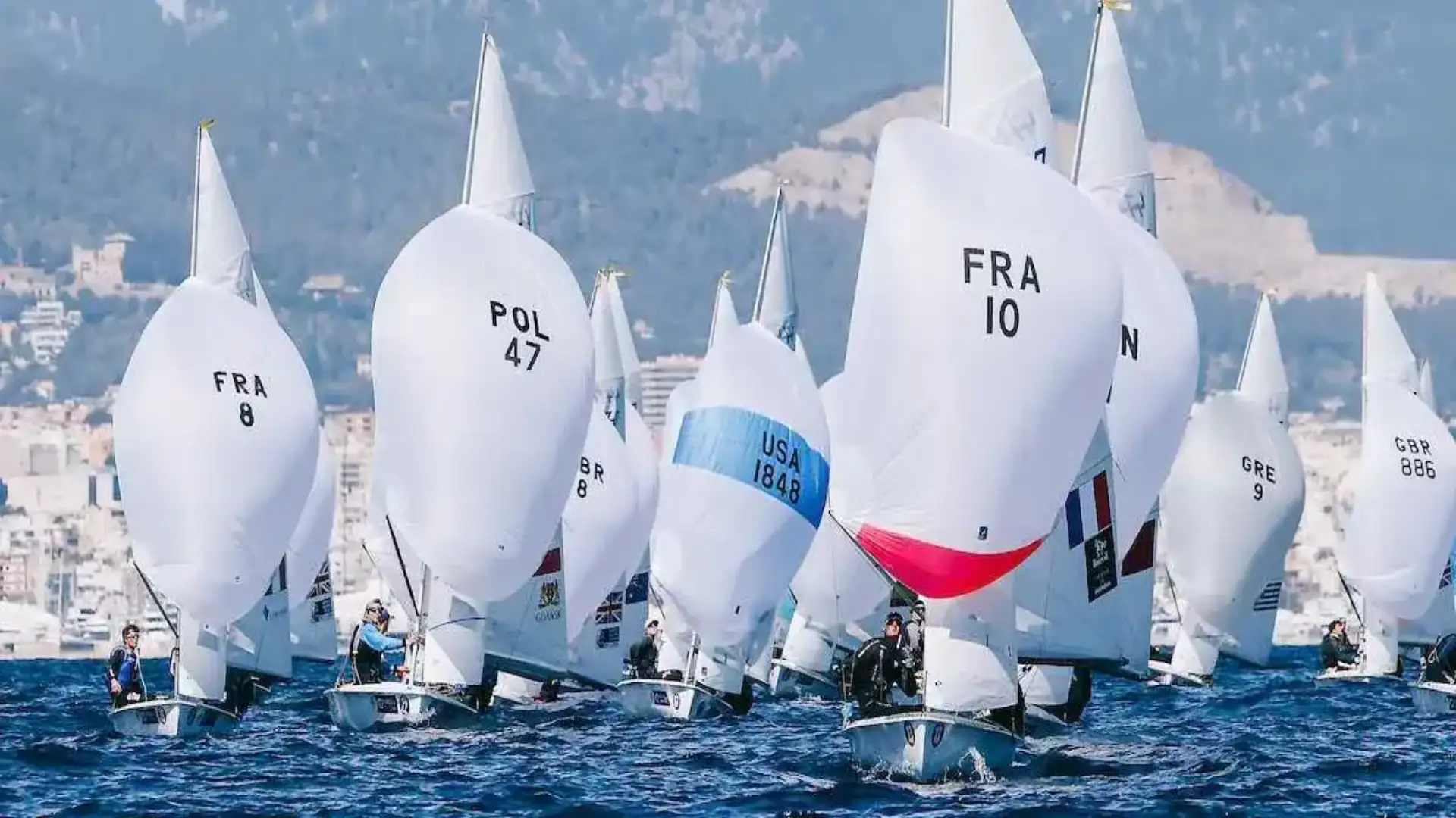 Princesa Sofía… empieza la vela olímpica