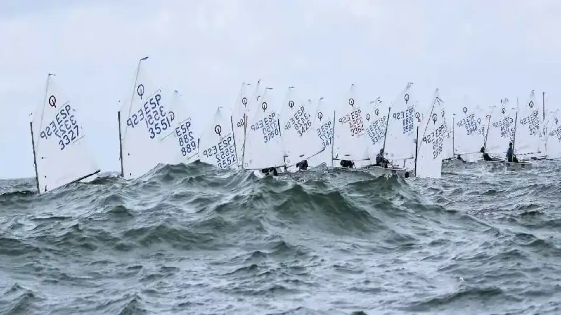 Nacional de Optimist… el meteo se une en Getxo a la fiesta