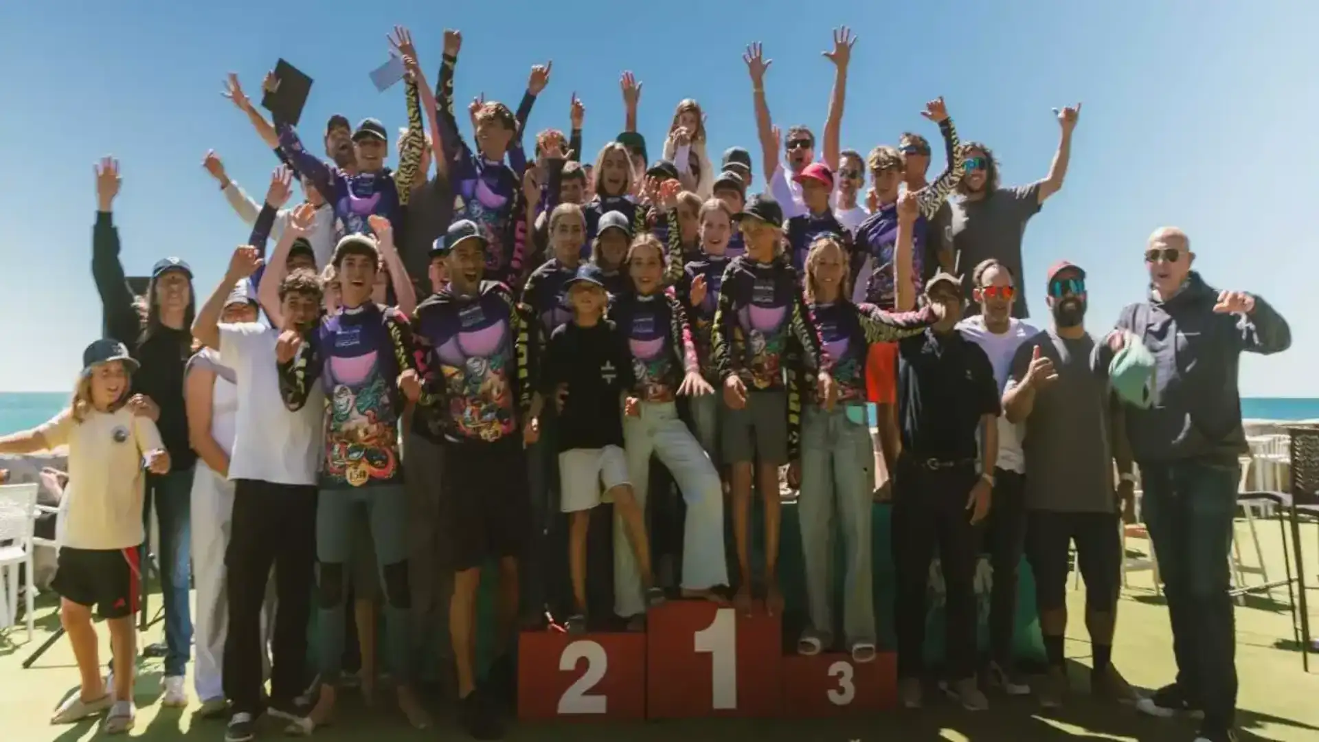 Final del español y el andaluz de Wingfoil en Chiclana